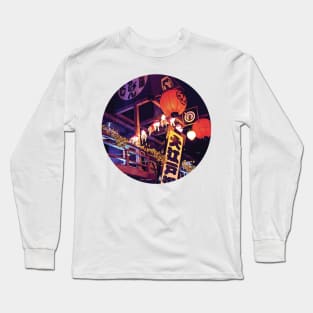 Japanese Lantern Art Long Sleeve T-Shirt